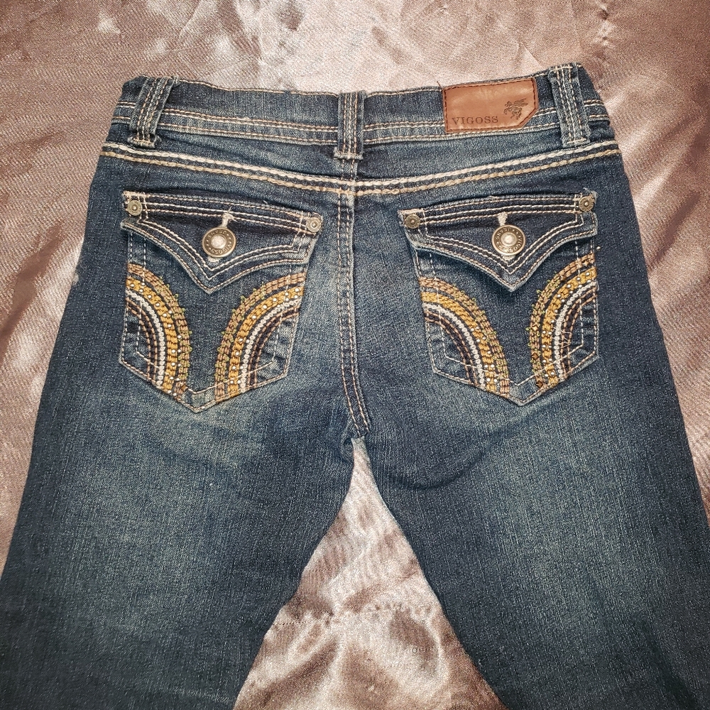 Girls Vigoss Blue Skinny Jeans